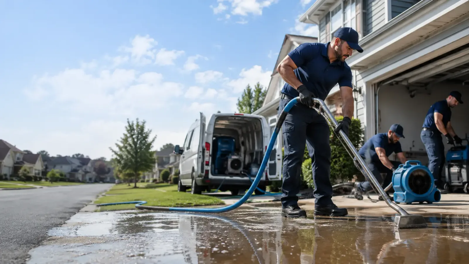 Flood Damage Restoration in Buckholts, TX